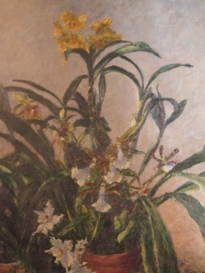 Yellow Orchids by Gustave Caillebotte